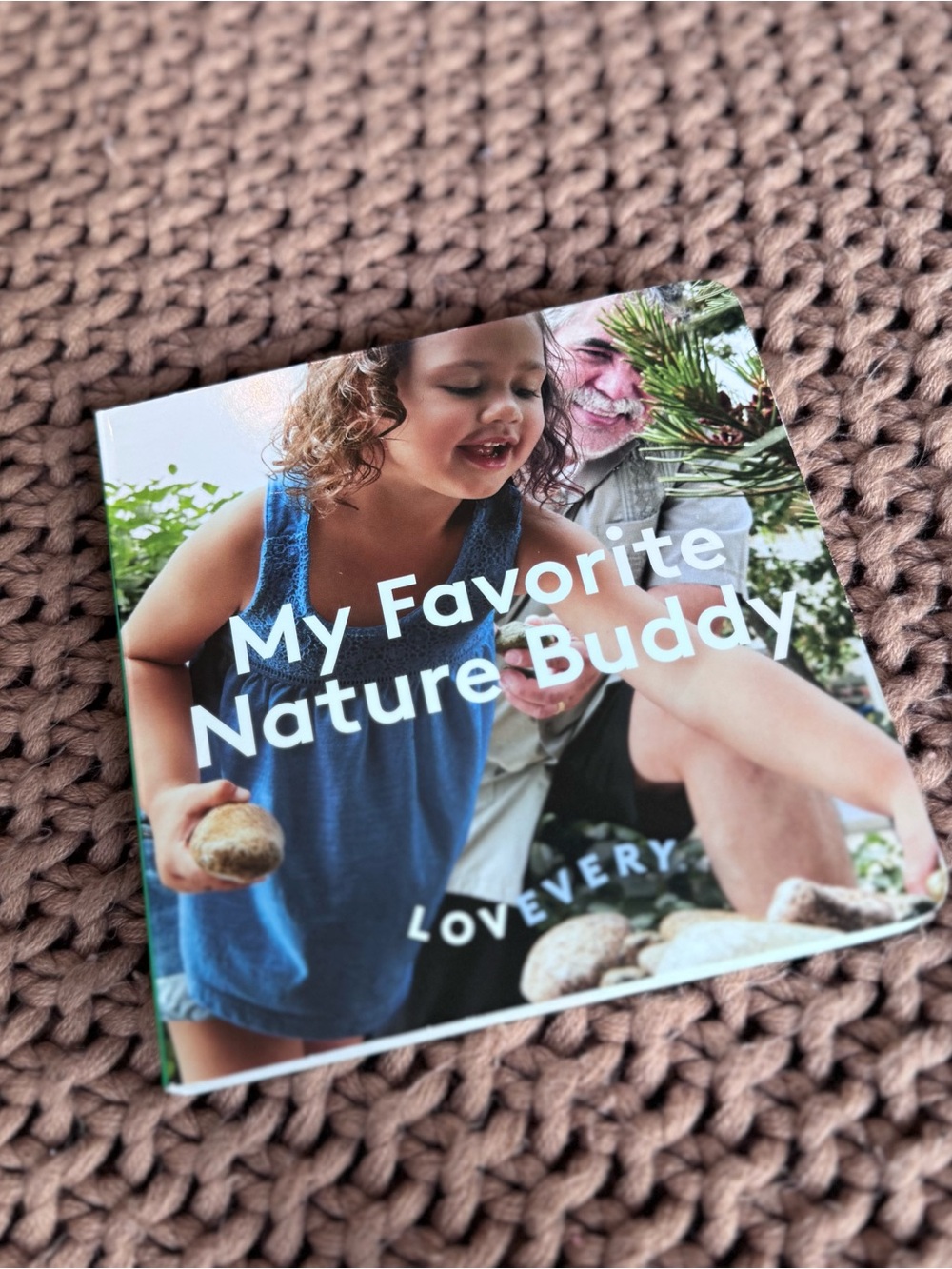 Lovevery My Favorite Nature Buddy Board Book Montessori Toddler Book